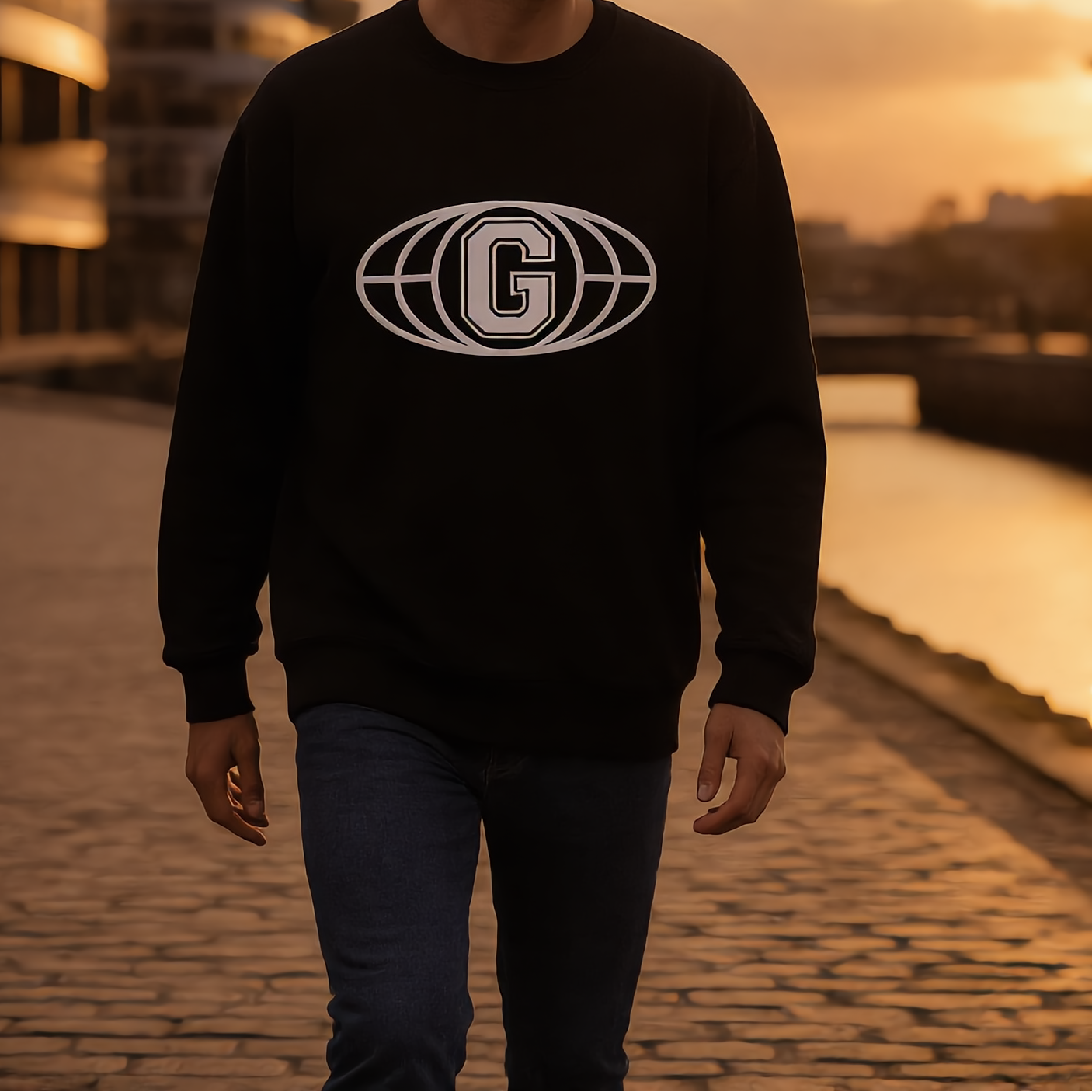G-GLOBE Crewneck Sweatshirt